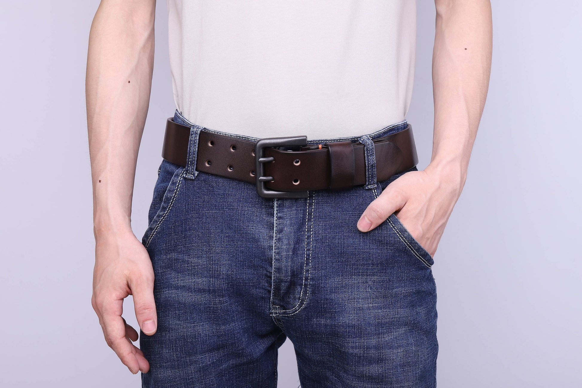 leather work belt 