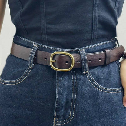 Vintage Handmade Casual Women Belt for Jeans-1.1" Width