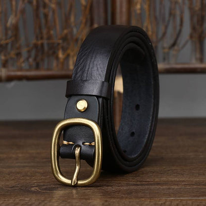 Ceinture décontractée vintage faite à la main pour jeans - 1,1" de largeur