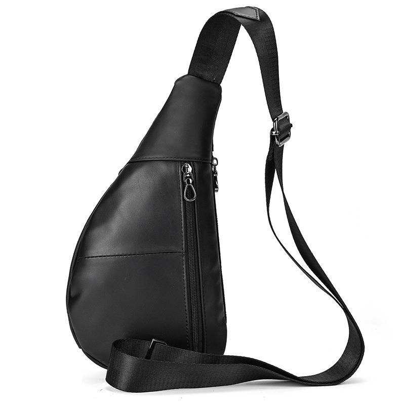 Stylish Front Zipper Crossbody Chest Bag