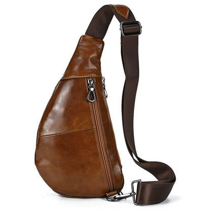 Stylish Front Zipper Crossbody Chest Bag