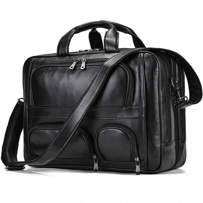 male leather briefcase