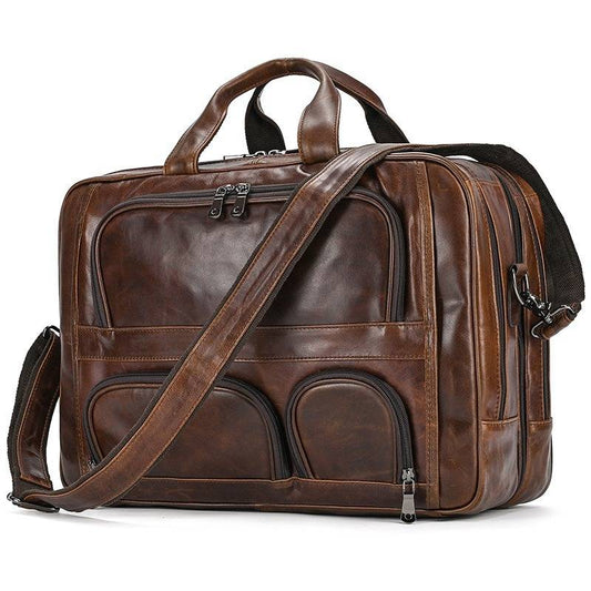 male leather briefcase