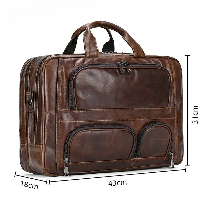 male leather briefcase