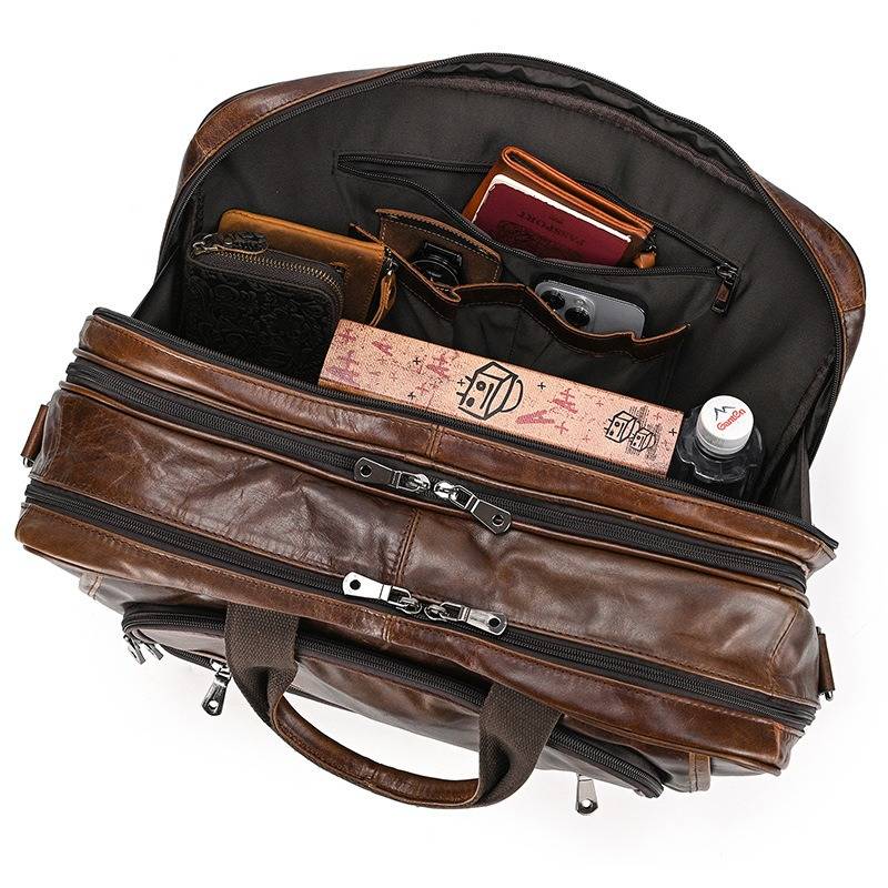 male leather briefcase