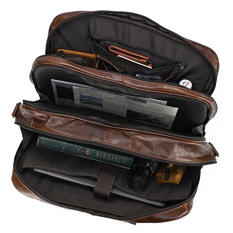 male leather briefcase