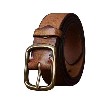 men real leather belt 