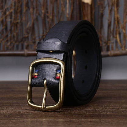 men real leather belt 