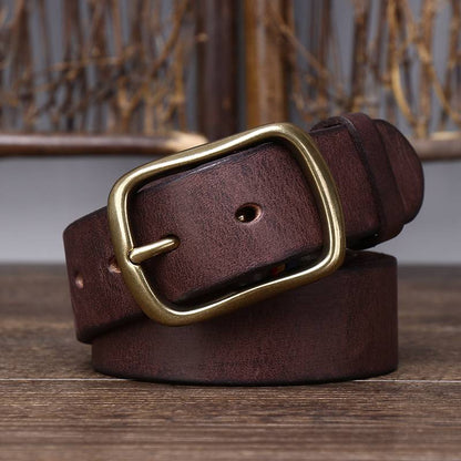 men real leather belt 