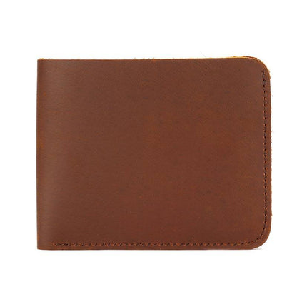 men slim leather wallet