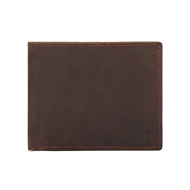 mens bifold leather wallet