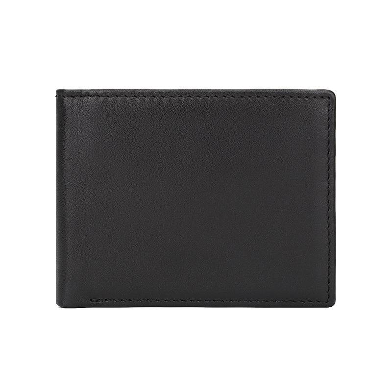 mens bifold leather wallet