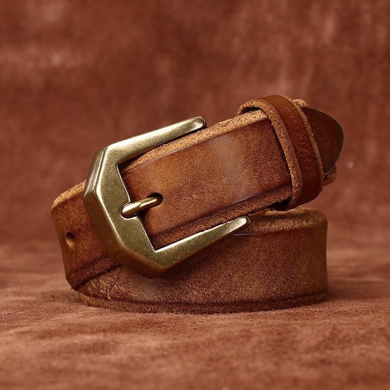 mens brown belt 