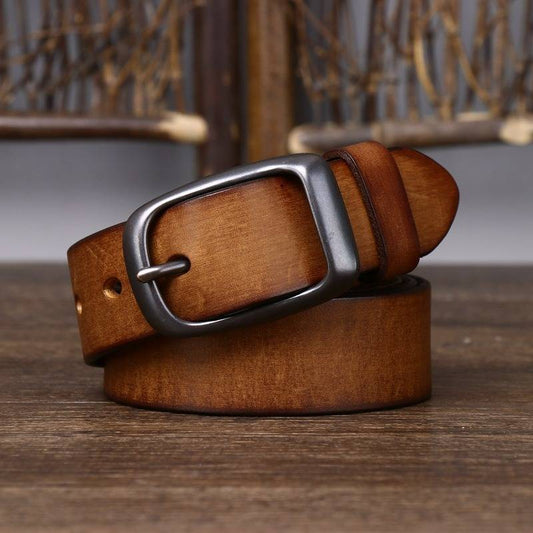 mens brown belt