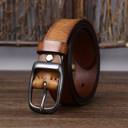 mens brown belt