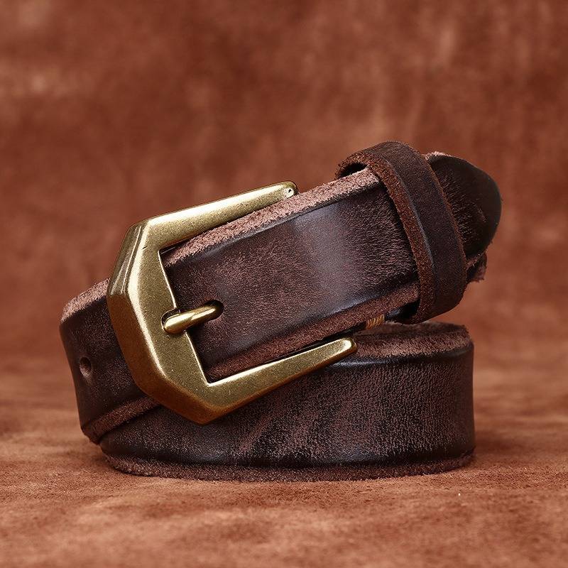 mens brown belt 