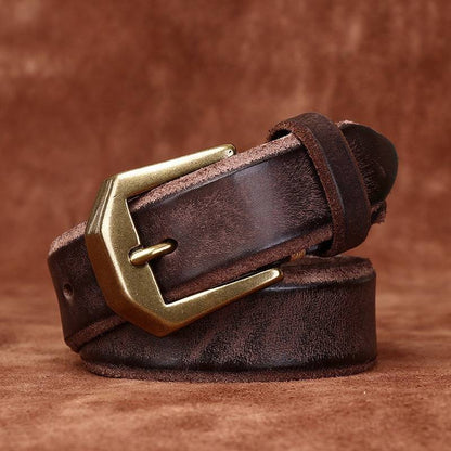 mens brown belt 