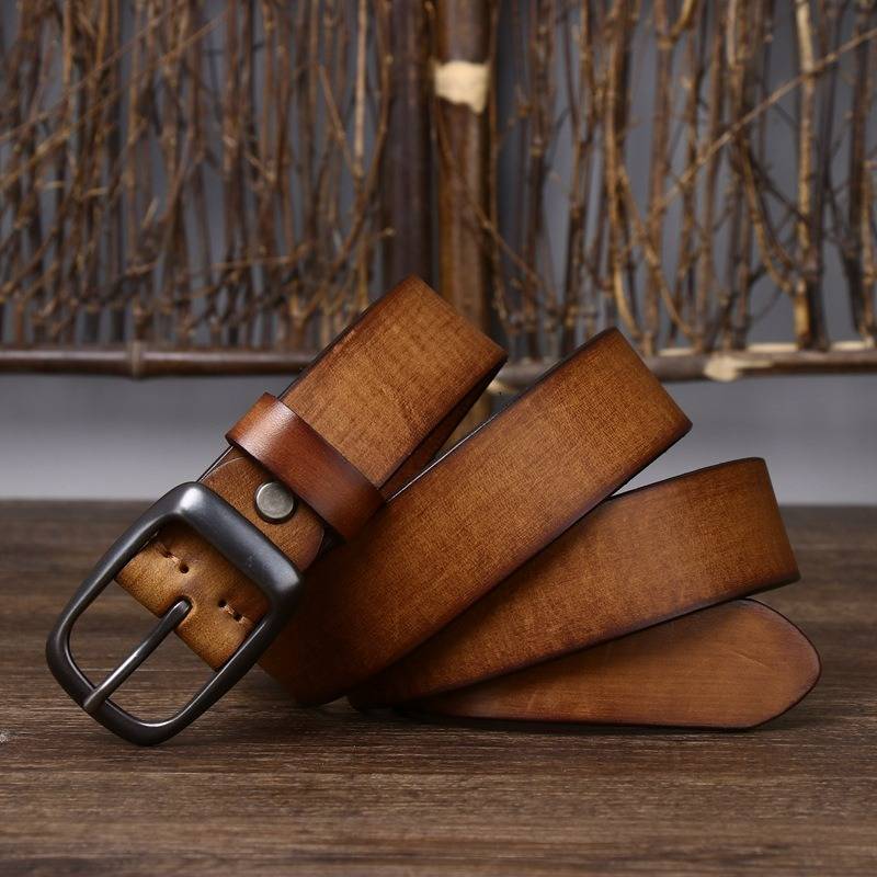 mens brown belt