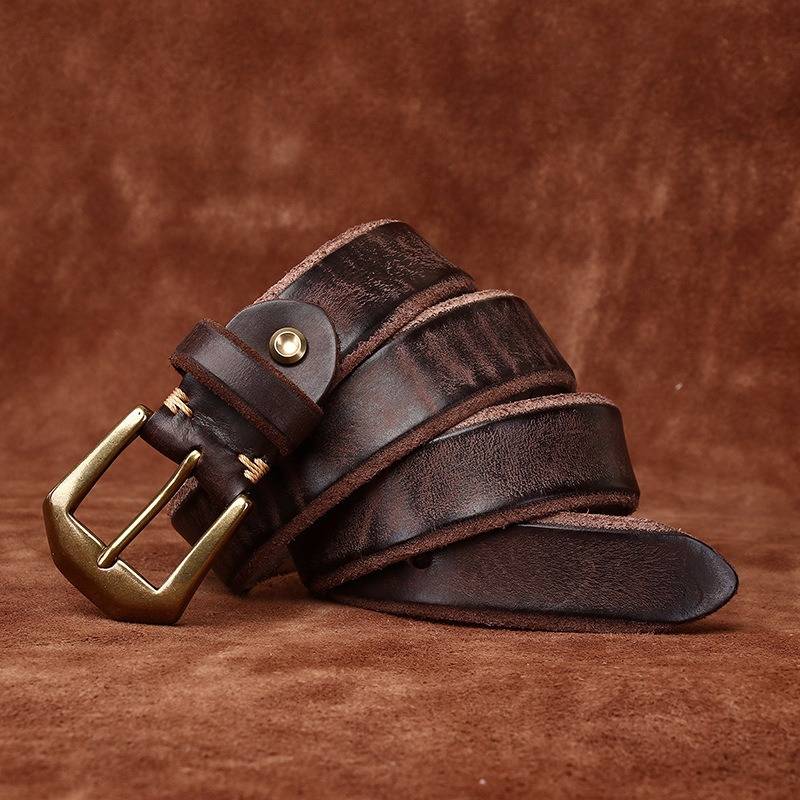 mens brown belt 