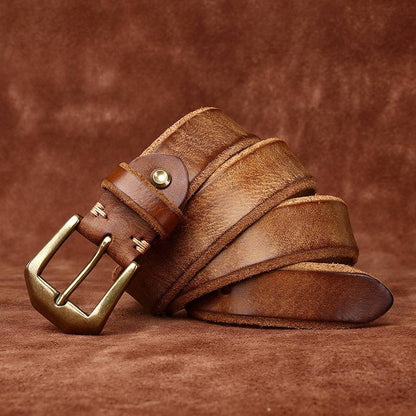 mens brown belt 