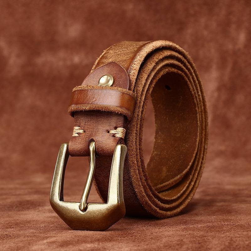 mens brown belt 