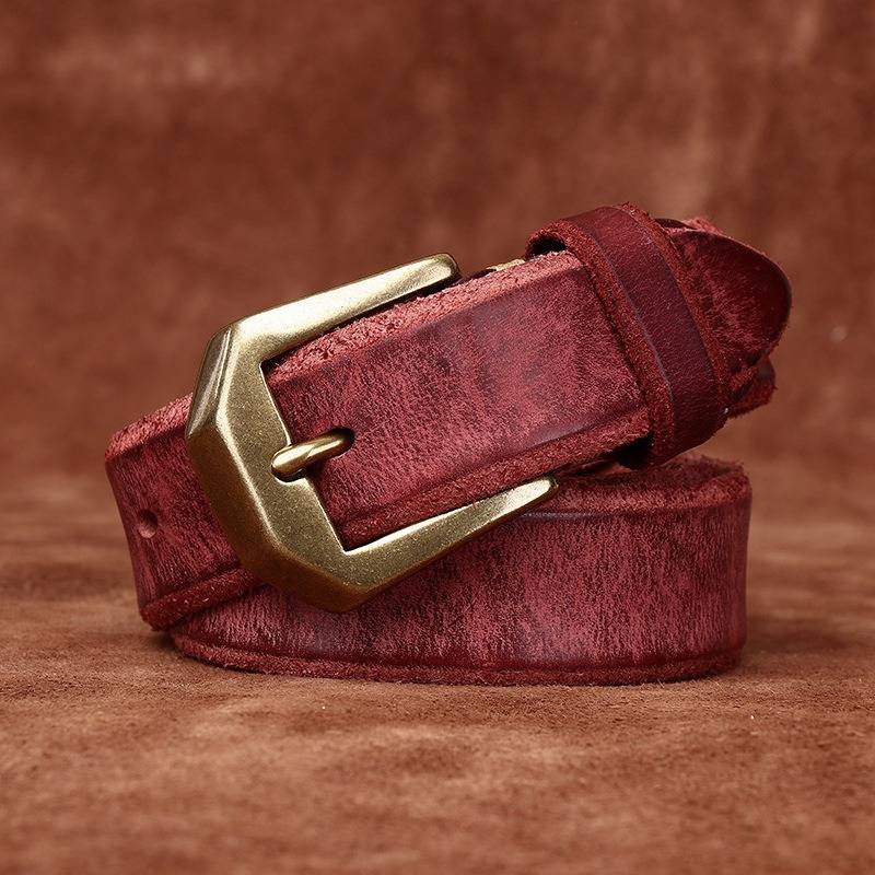 mens brown belt 