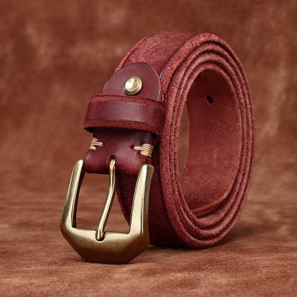 mens brown belt 