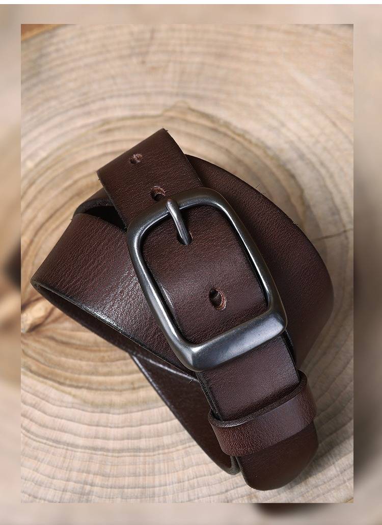 mens brown belt