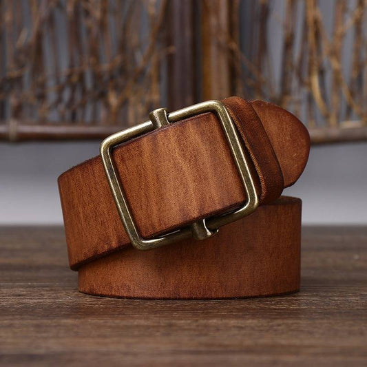 mens full grain leather belt 