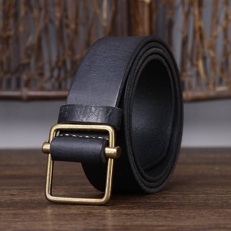 mens full grain leather belt 