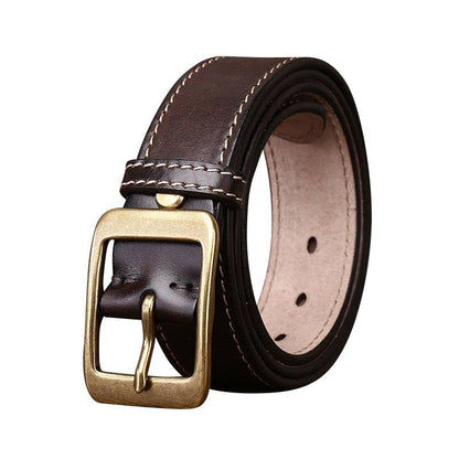 mens full grain leather belt