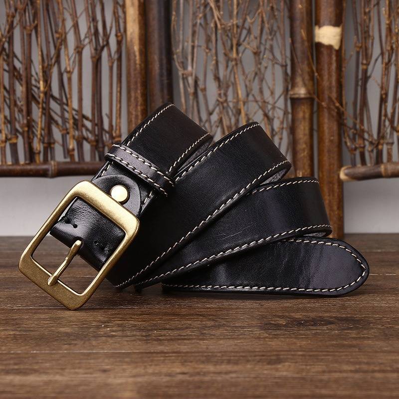 mens full grain leather belt