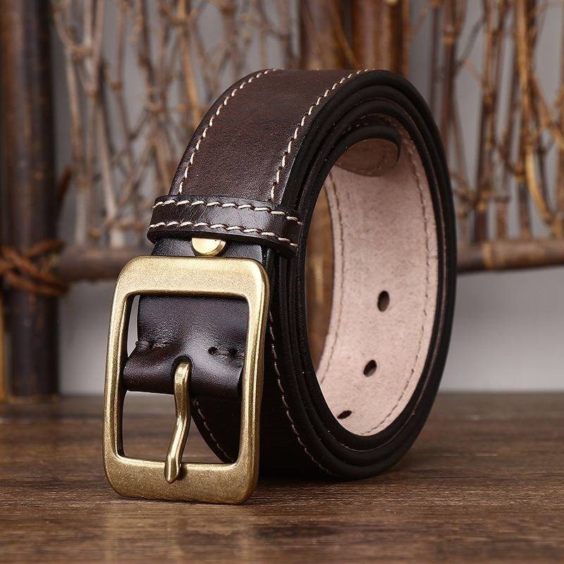 mens full grain leather belt