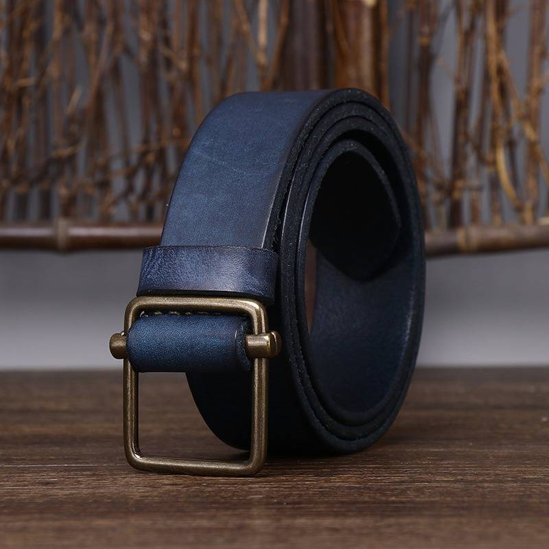 mens full grain leather belt 