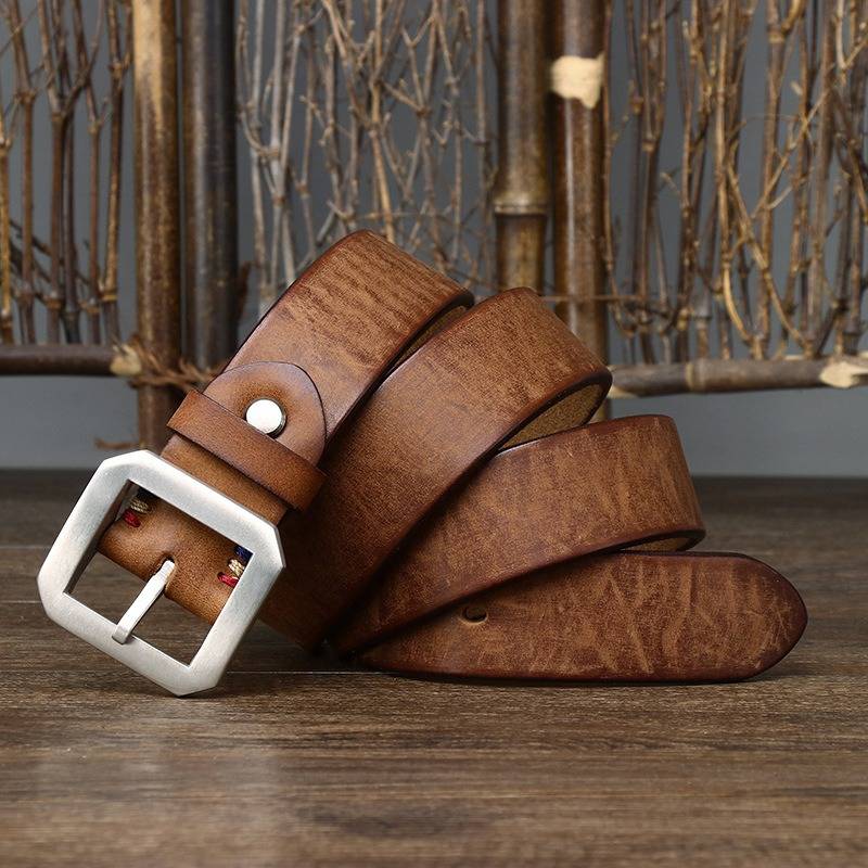 mens genuine leather belts 