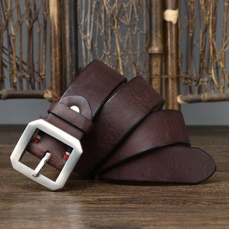 mens genuine leather belts 