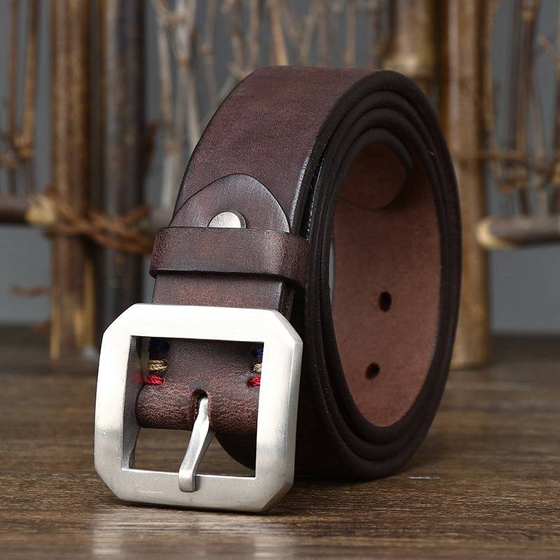 mens genuine leather belts 