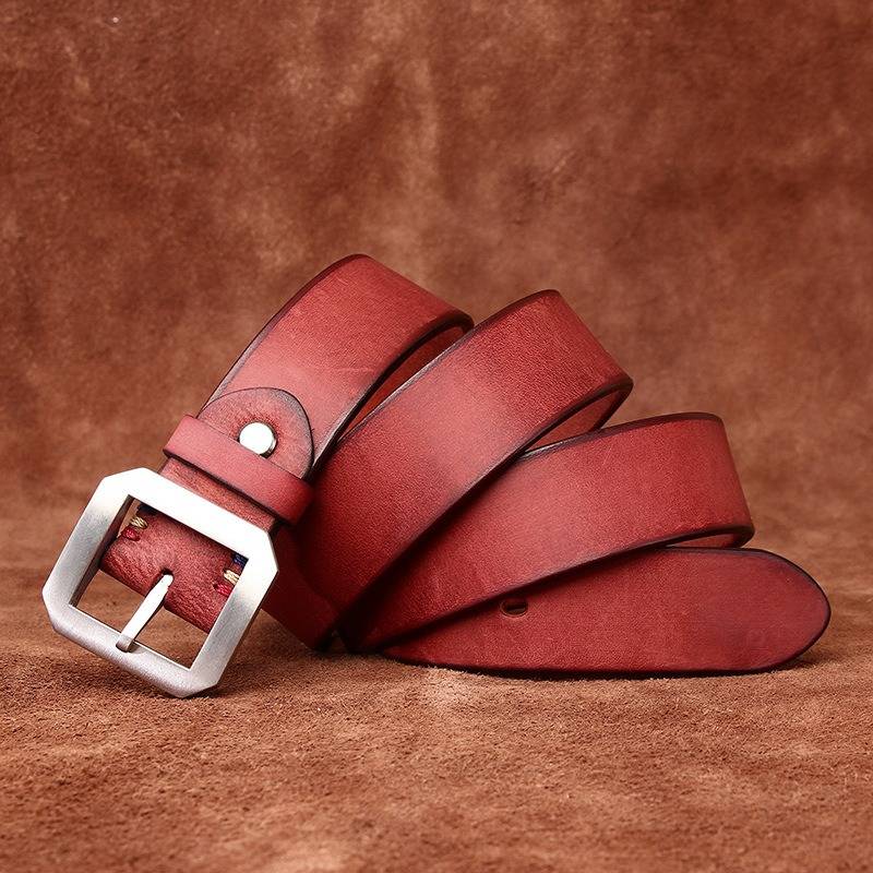 mens genuine leather belts 