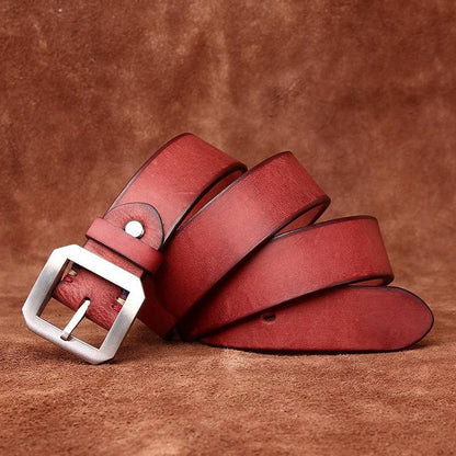 mens genuine leather belts 