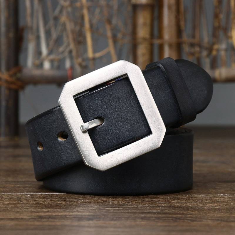 mens genuine leather belts 