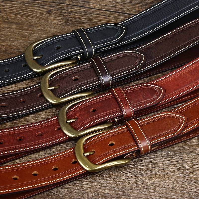 mens leather belt