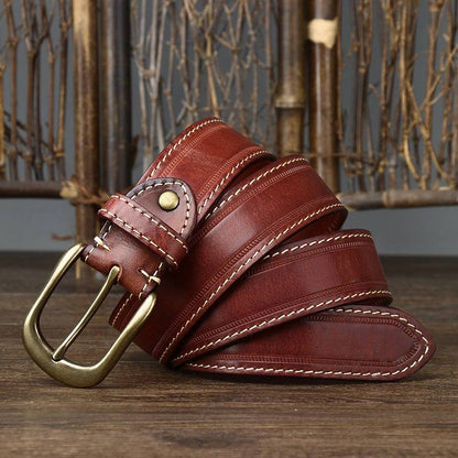 mens leather belt 