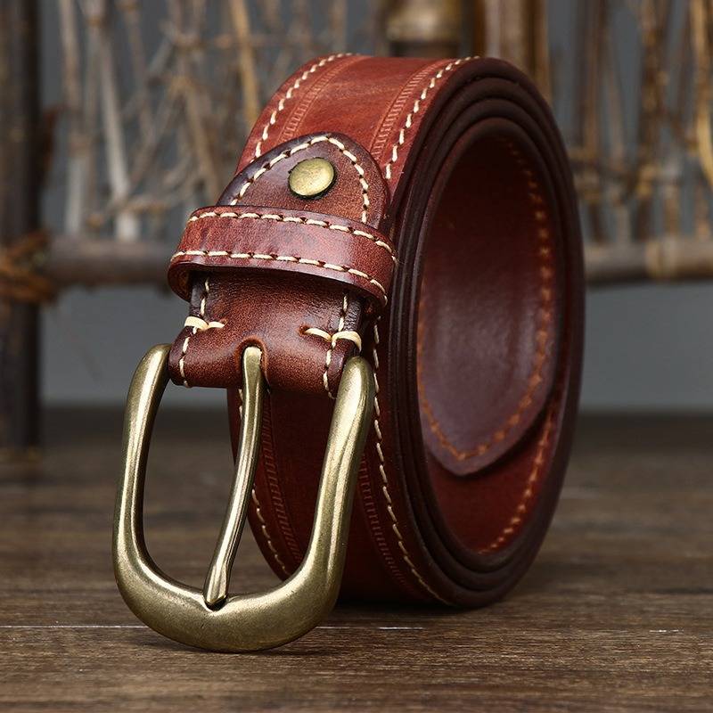 mens leather belt 