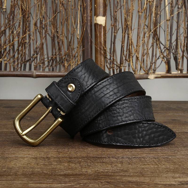 mens leather belts for jeans