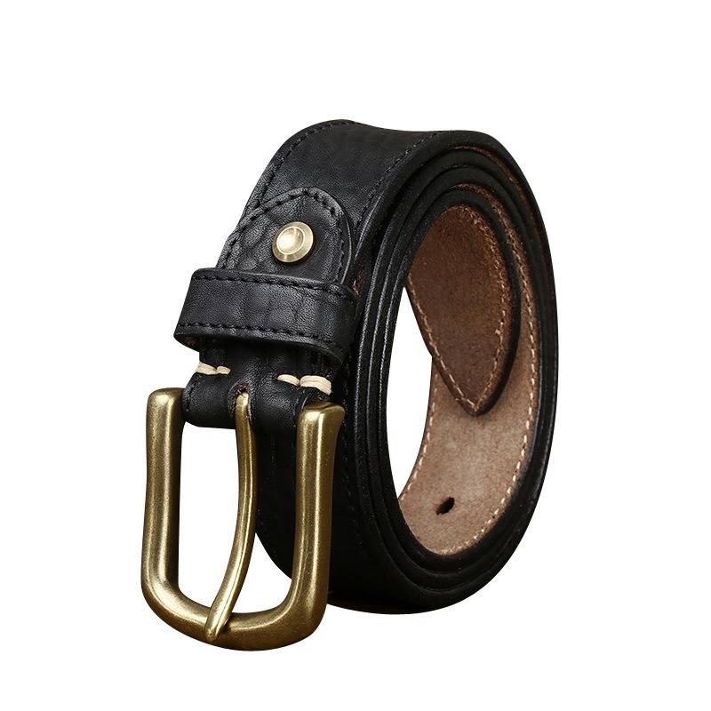 mens leather belts for jeans