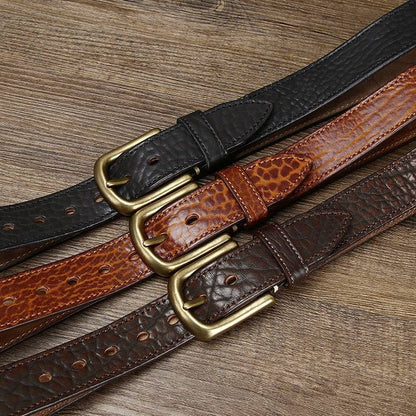 mens leather belts for jeans