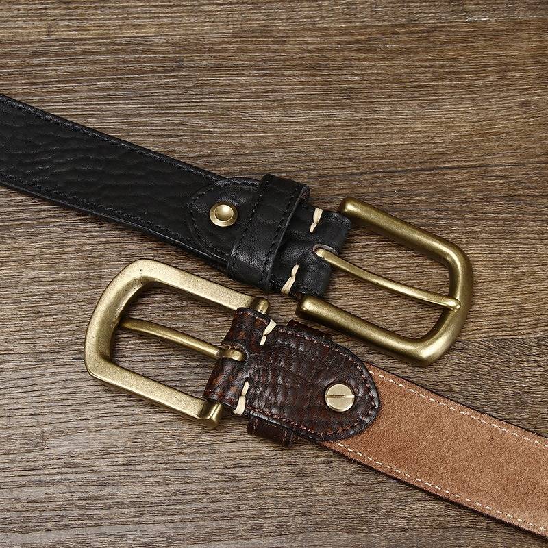 mens leather belts for jeans