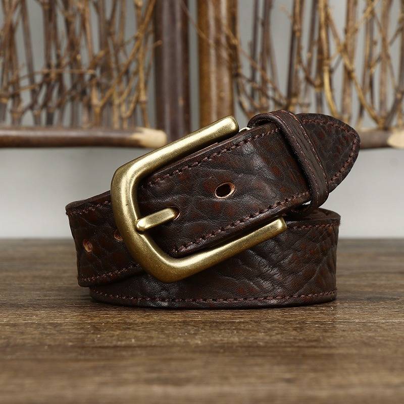 mens leather belts for jeans