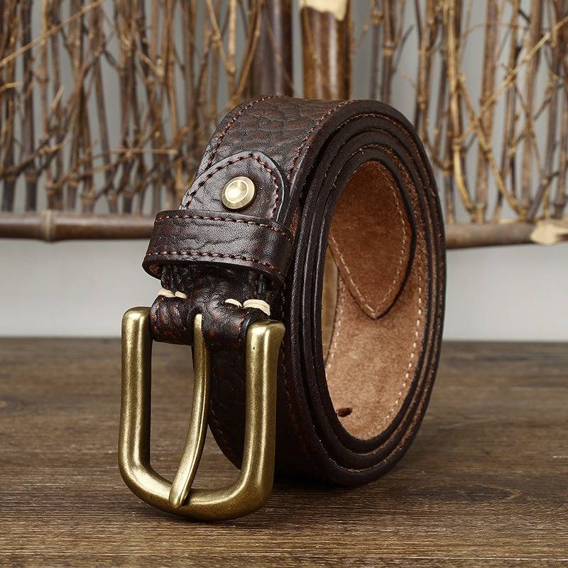 mens leather belts for jeans