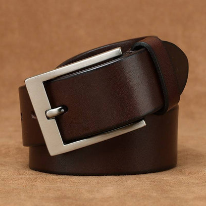 mens leather dress belt